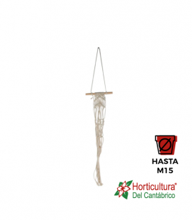 Soporte macrame para colgar