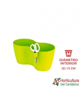 MACETA AROMATICA CON TIJERA