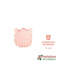 Ceramica tulipa rosa g
