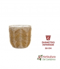 CESTO TRENZADO AMARILLO M28