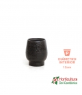 MACETA NEGRA PUNTOS