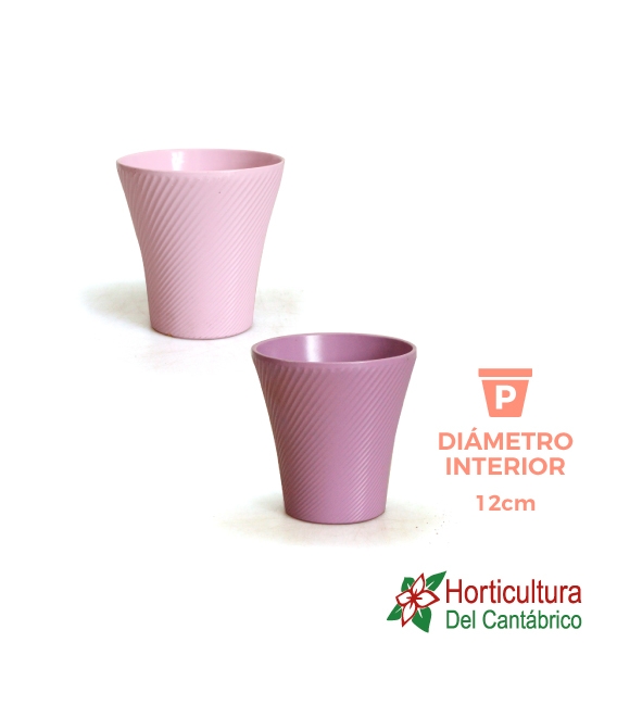 maceta violeta