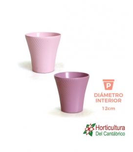 maceta violeta