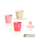 MACETA REDONDA BORDE PASTEL M12