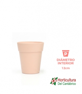 MACETA CAPRI ORQ 12.5 NUDE