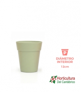 MACETA CAPRI ORQ 12.5 VERDE GRIS