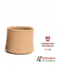 MACETA SATURN 20 BEIGE