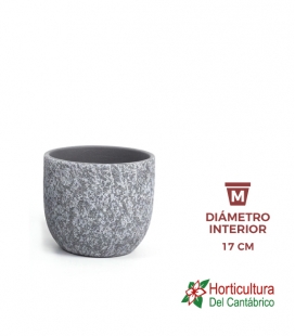 MACETA CASSIA 21 ANTRACITA
